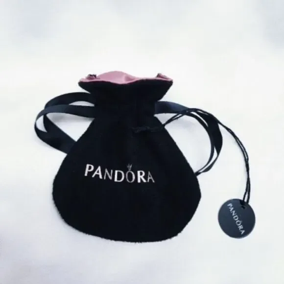 Pandora Pink Daisy Trio Ring Size 7.5 NEW - Picture 4 of 4